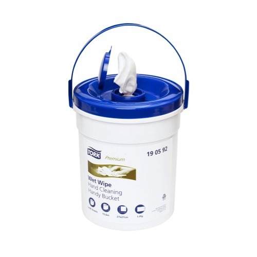 190592 Tork Premium Wet Wipe Hand Cleaning Handy Bucket 190592 Tork Premium Wet Wipe Hand Cleaning Handy Bucket