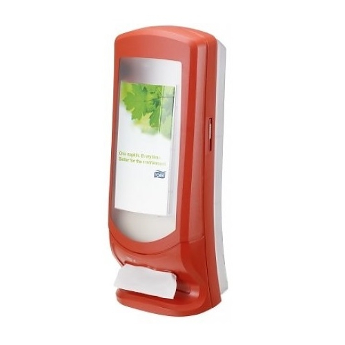 272212 Tork Xpressnap® Stand servetdispenser Rood (N4) 272212 Tork Xpressnap® Stand servetdispenser Rood (N4)