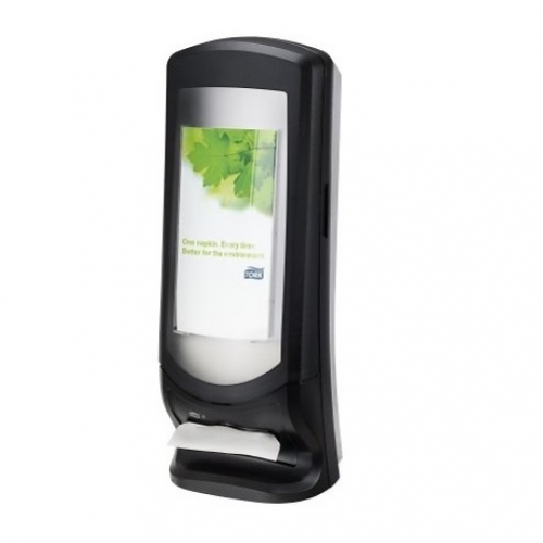 272211 Tork Xpressnap® Stand servetdispenser Zwart (N4) 272211 Tork Xpressnap® Stand servetdispenser Zwart (N4)