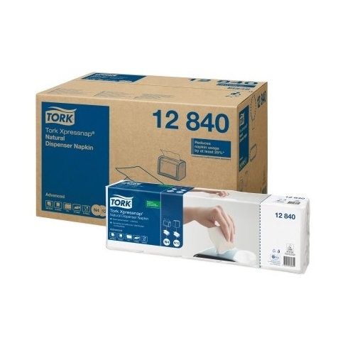 12840 Tork Xpressnap Natural Dispenser Napkin (N4) 12840 Tork Xpressnap Natural Dispenser Napkin (N4)